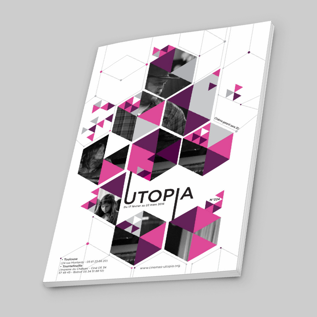 Utopia - Conception d'une nouvelle identité graphique - Edition